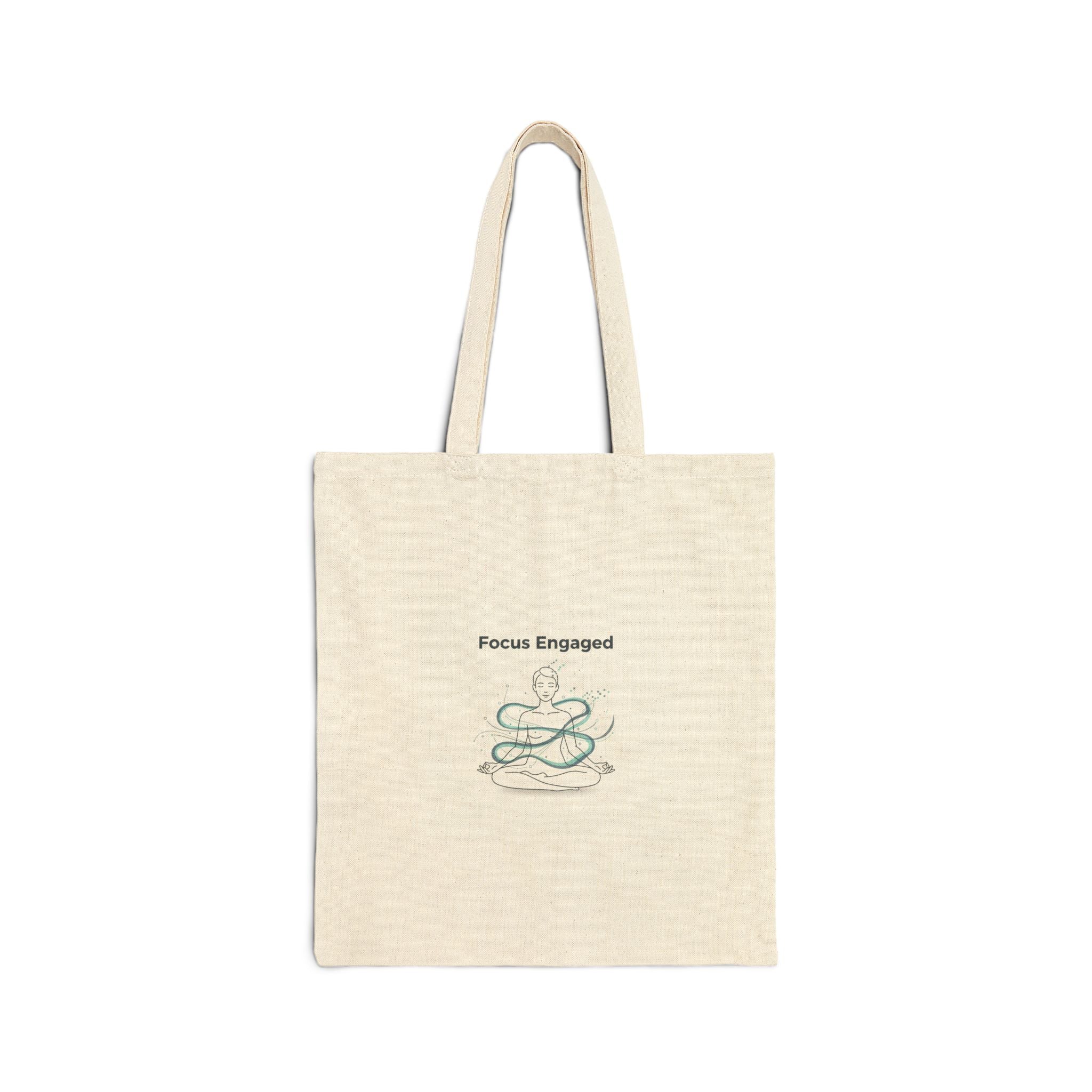 Focus Engaged Tote | Flow State, Productivity Art, ADHD Merch