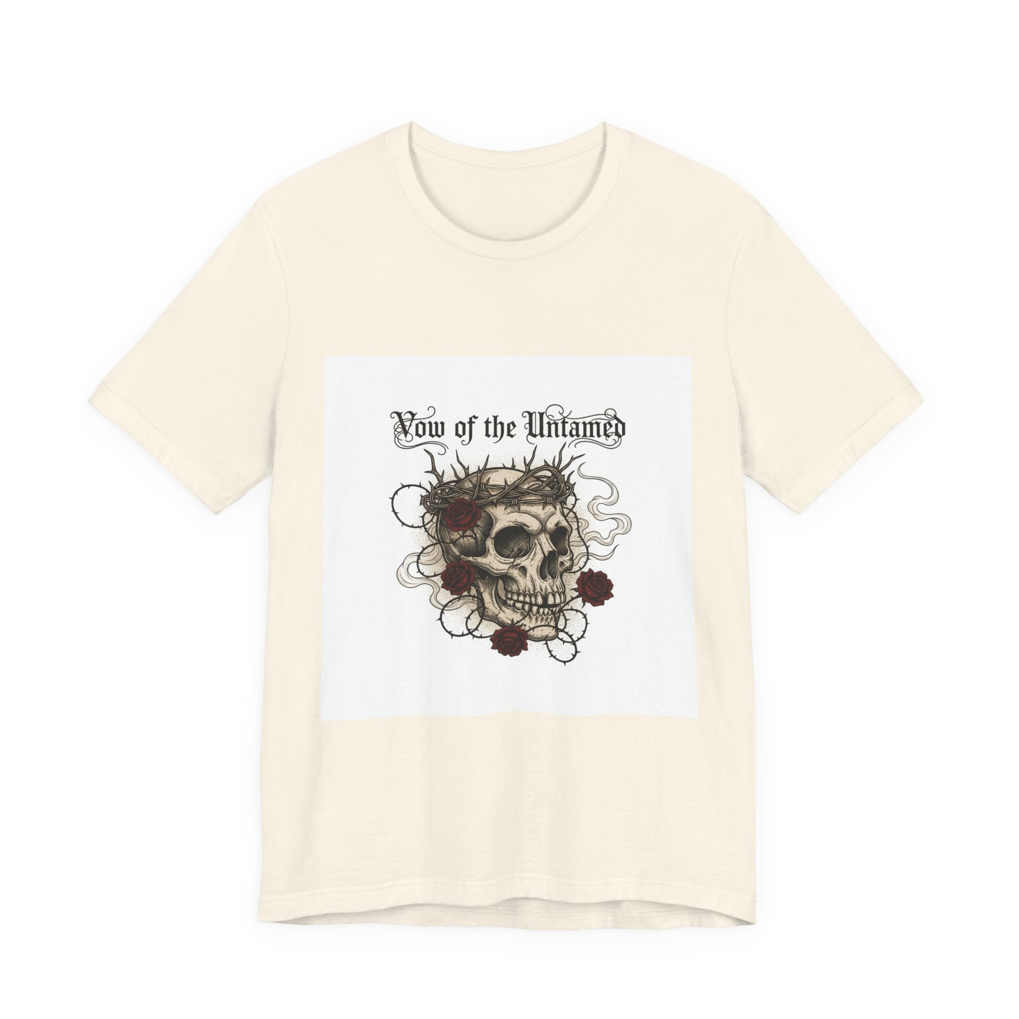 Row of the Untamed Skull Tee | western skull art, gothic Americana