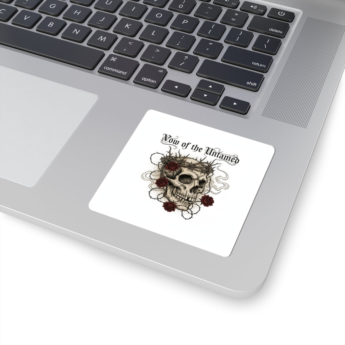 Western Skull & Roses Kiss-Cut Stickers | Western-Gothic, Gothic Americana