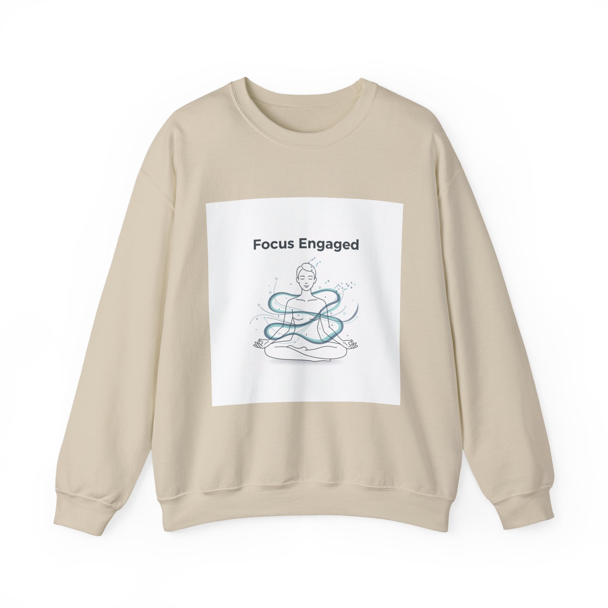 Focus Engaged Sweatshirt | Flow State, Productivity Motivation