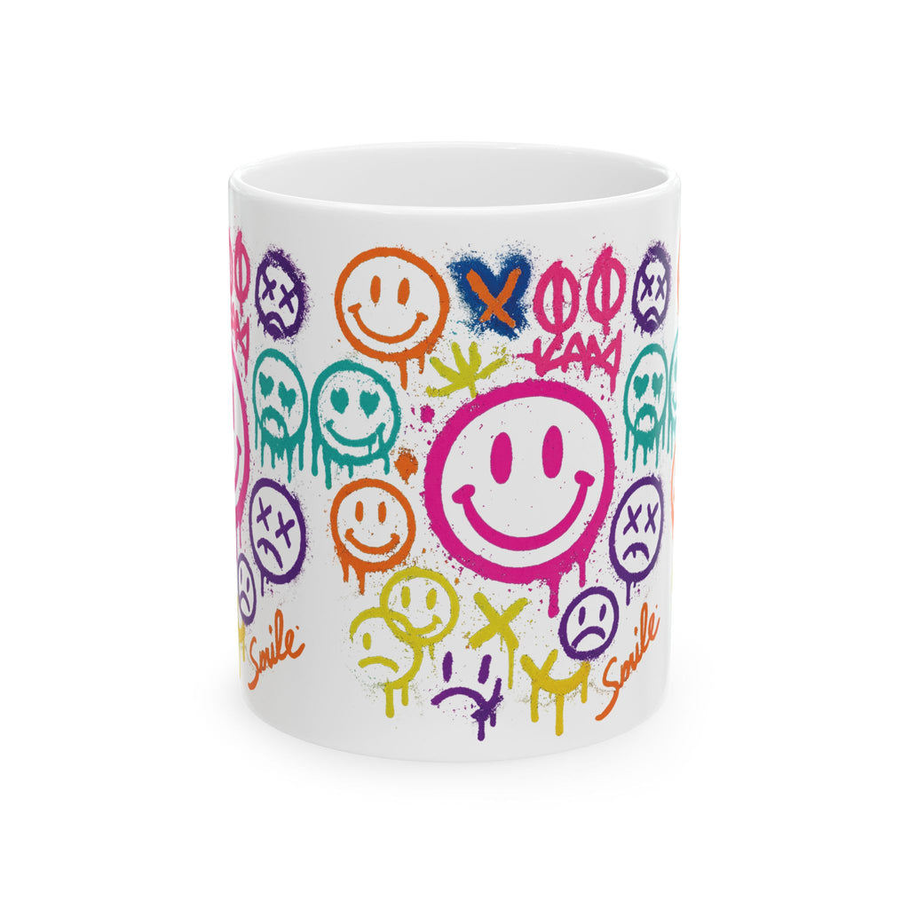 Funny Bold Typography Ceramic Mug — Humorous Bold Title Coffee Cup (11oz, 15oz)