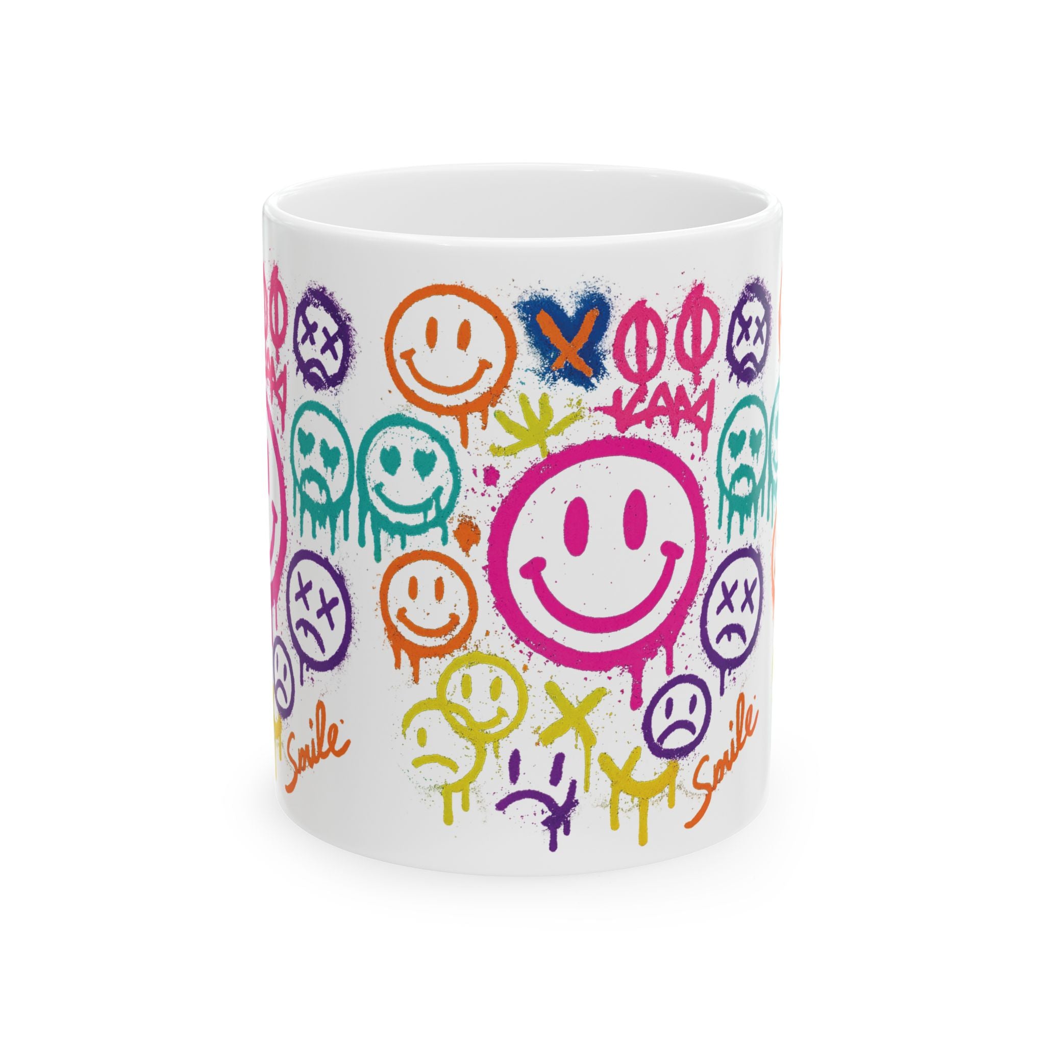 Funny Bold Typography Ceramic Mug — Humorous Bold Title Coffee Cup (11oz, 15oz)