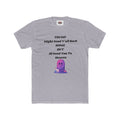 Political Statement T‑Shirt — "Trump Might Send Y'all Back Home But I'll Send You To Heaven" with Purple Ghost Graphic