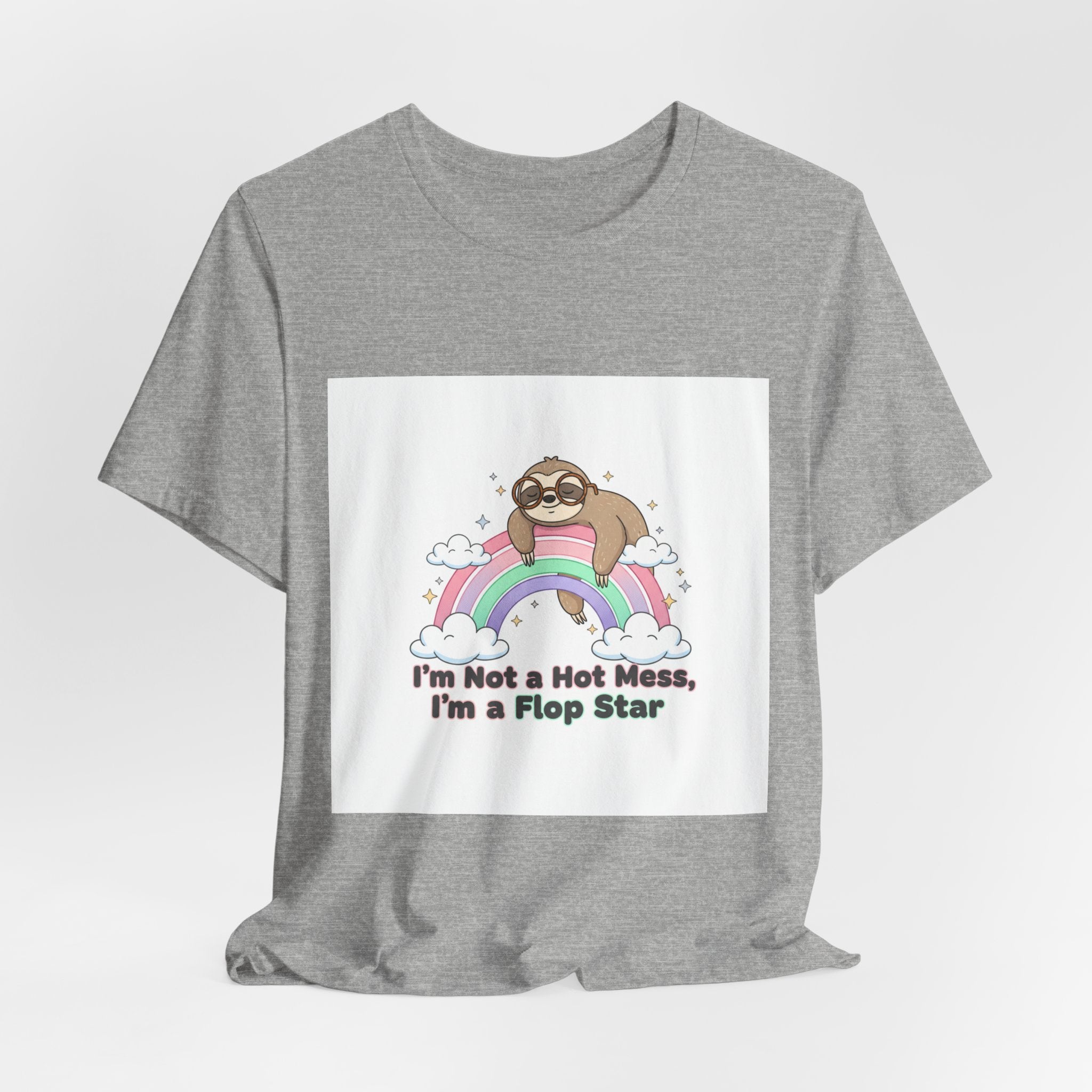 I'm Not a Hot Mess I'm a Flop Star Tee | flop era burnout humor