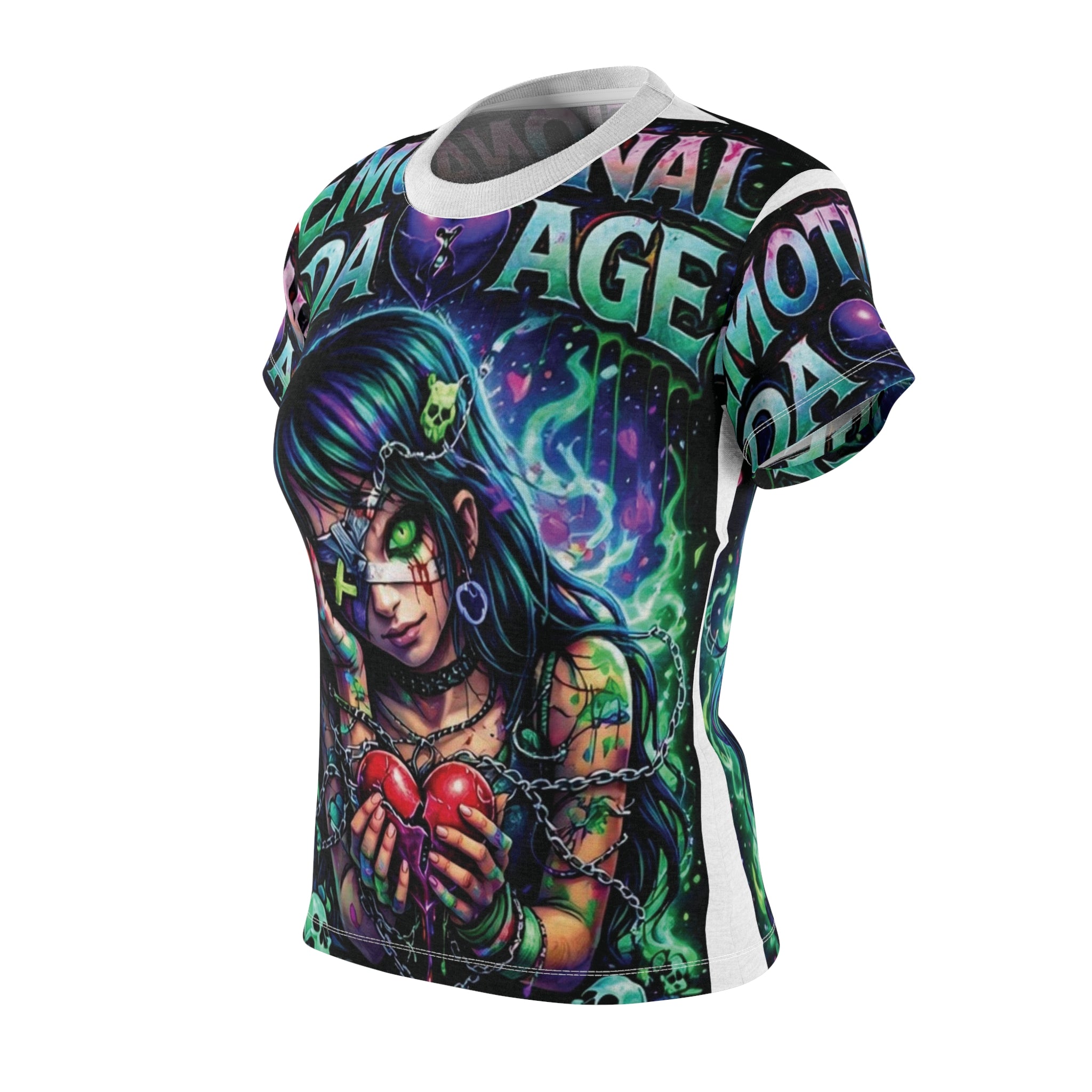 Emotional Damage Gothic Anime Tee — Women's All-Over Print