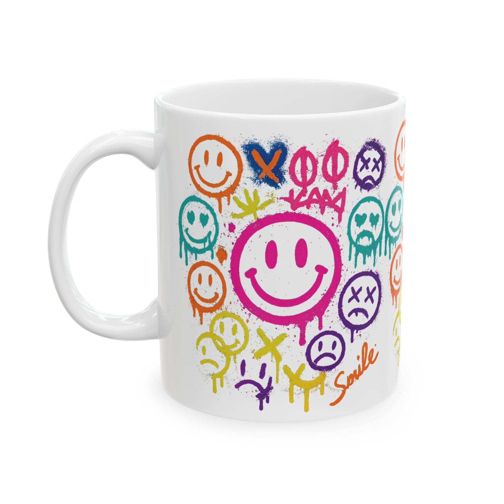 Funny Bold Typography Ceramic Mug — Humorous Bold Title Coffee Cup (11oz, 15oz)