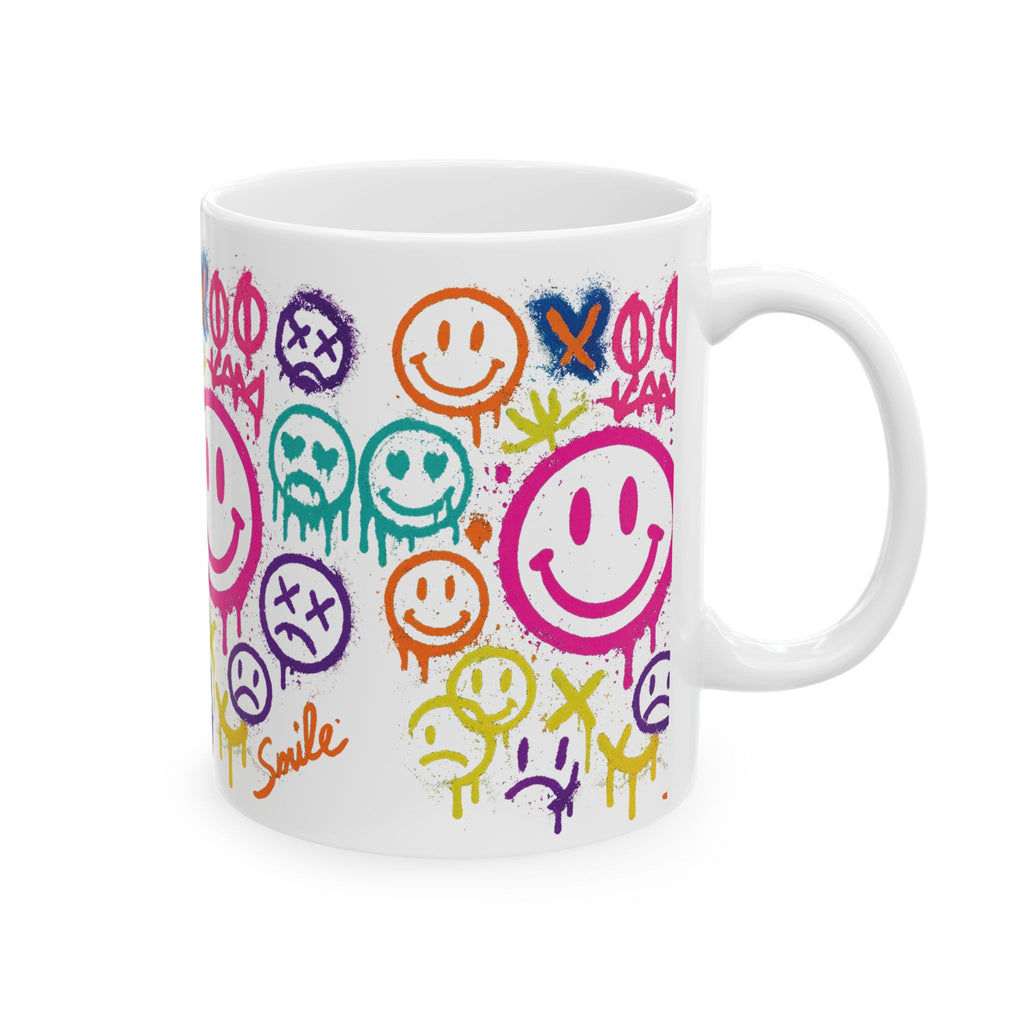 Funny Bold Typography Ceramic Mug — Humorous Bold Title Coffee Cup (11oz, 15oz)