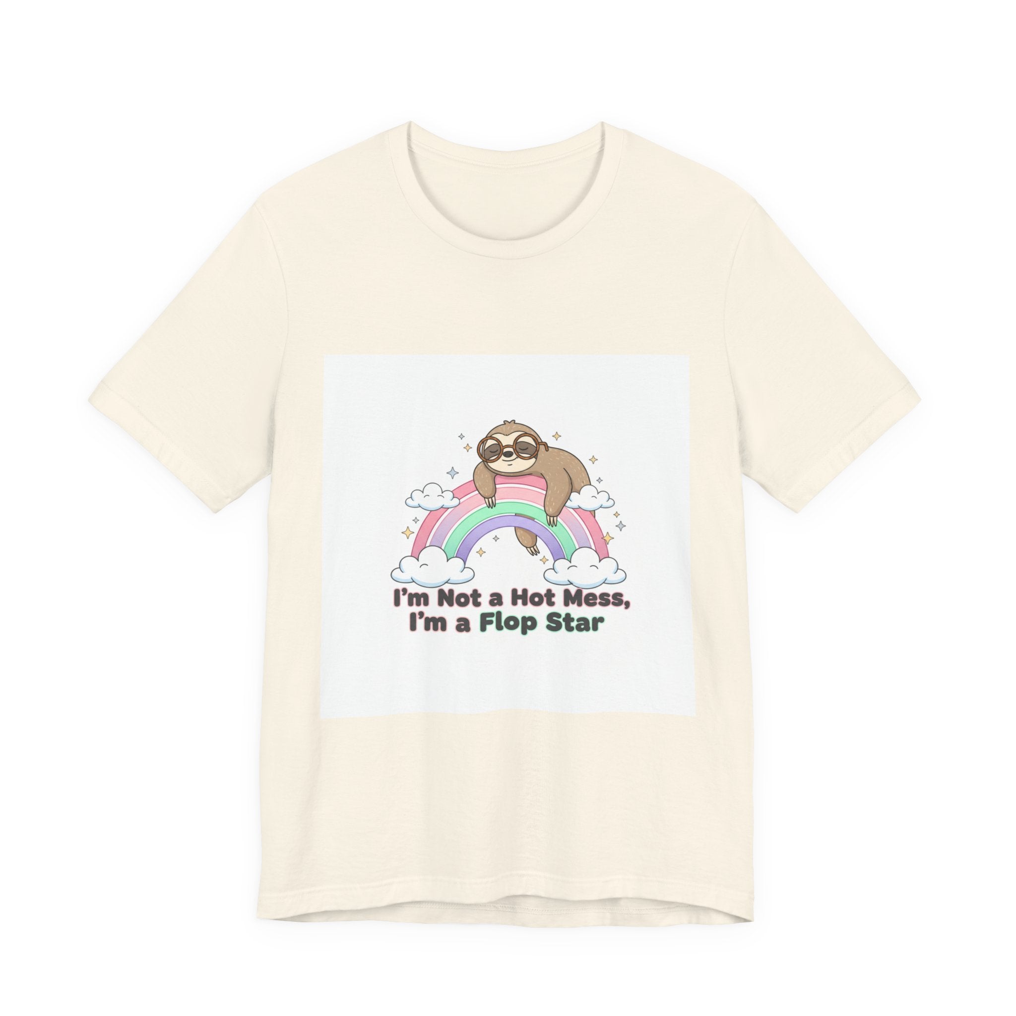 I'm Not a Hot Mess I'm a Flop Star Tee | flop era burnout humor