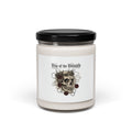 Western Gothic Skull Candle, Scented Soy Candle | Gothic Americana, Desert Noir