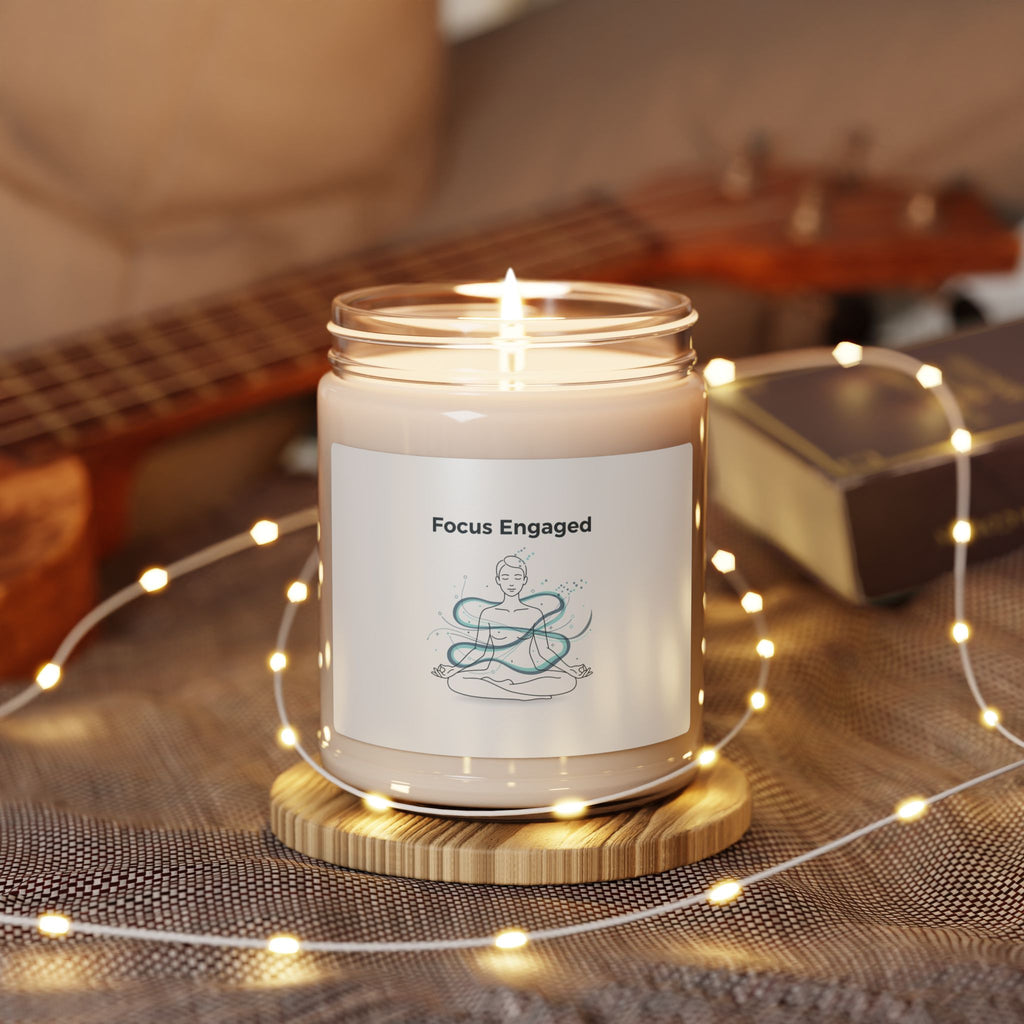 Focus Engaged Candle, Soy Desk Candle | Flow State, Productivity Decor