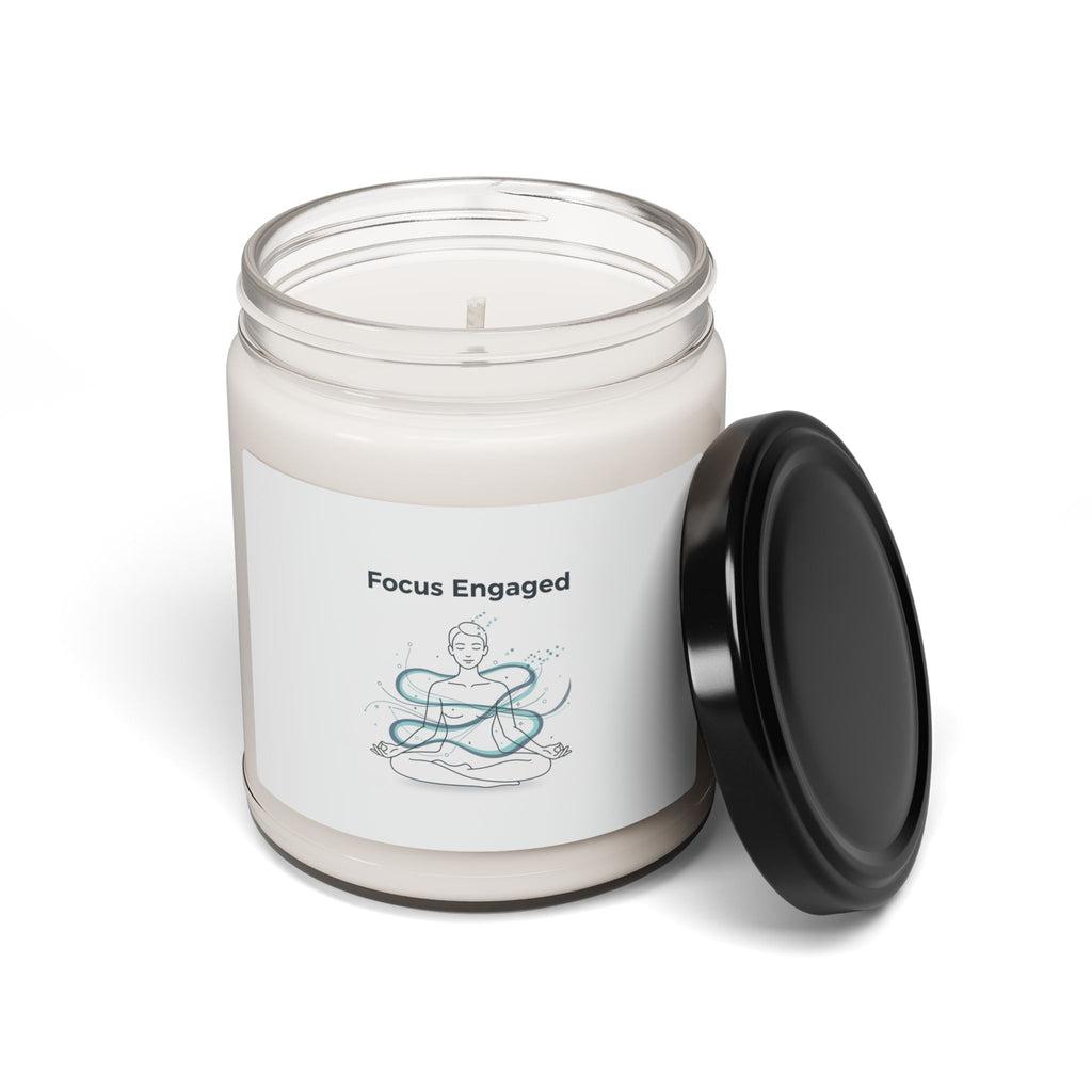 Focus Engaged Candle, Soy Desk Candle | Flow State, Productivity Decor